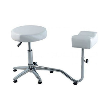 Scaun cu suport pedichiura, structura metalica 3205