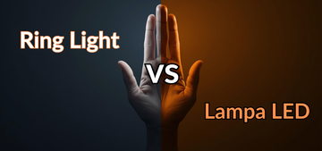 Lampa de masa sau ring light... Care e mai buna pentru tine?