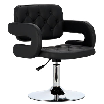 Scaun Profesional Coafor Opera – Design Ergonomic cu Finisaj Cromat