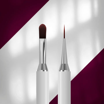 Pensulă dublă gel și liner STALEKS EXCLUSIVE 06/11, cod NBX-06/11