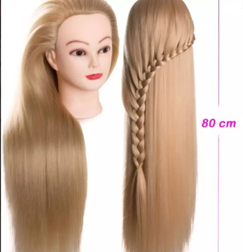 Cap practica, 80 cm, saten, cu suport inclus