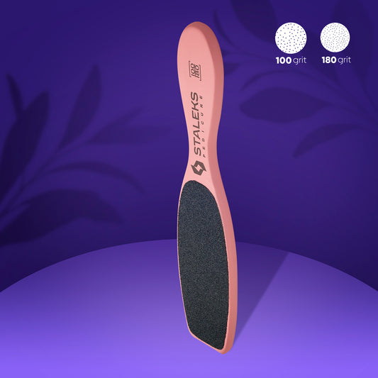 Pila din lemn pentru calcaie Staleks BEAUTY & CARE 20 TYPE 3 granulatie 100/180