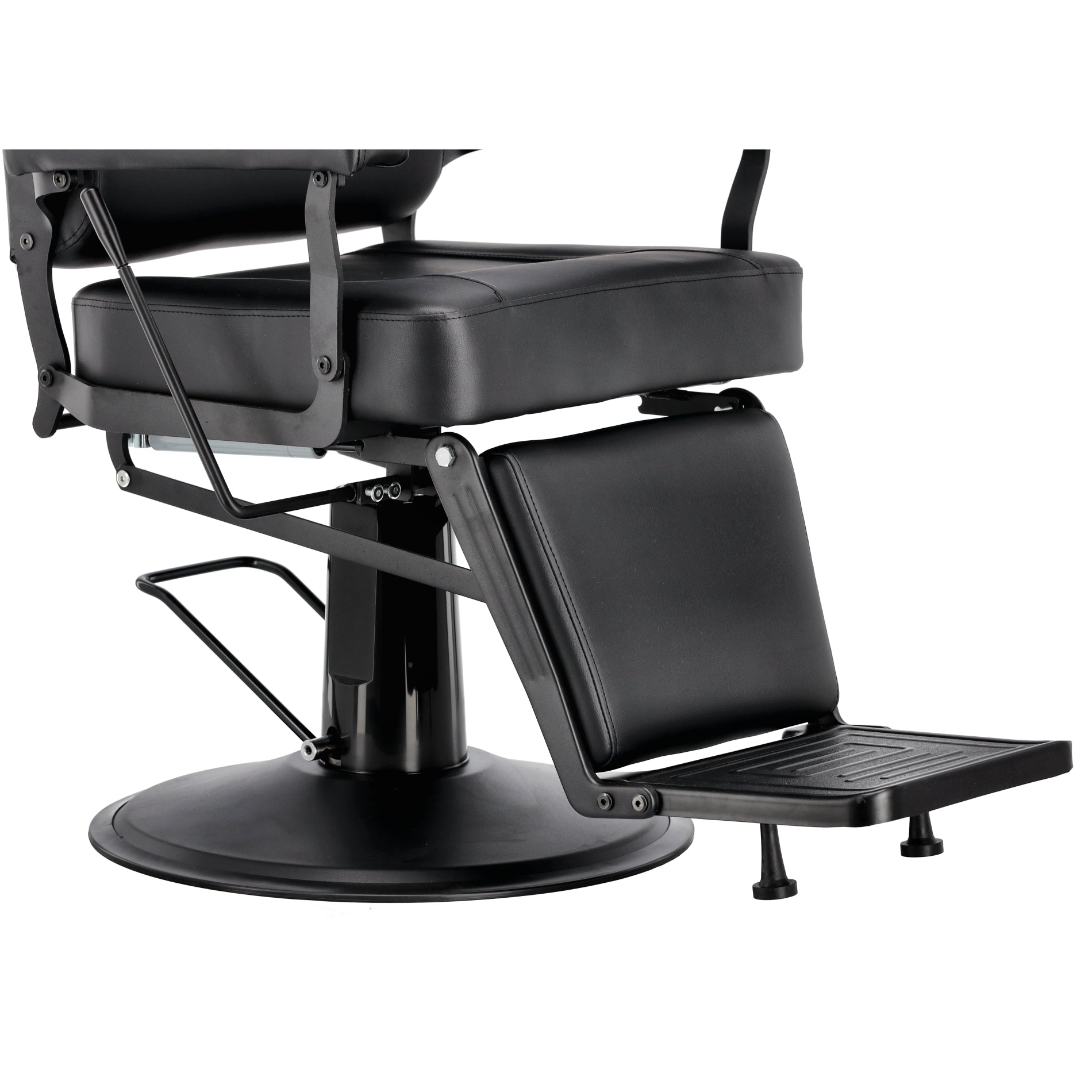 Bază rotundă hidraulică pentru fotoliu profesional barber Nestor utilizat în salon de frizerie