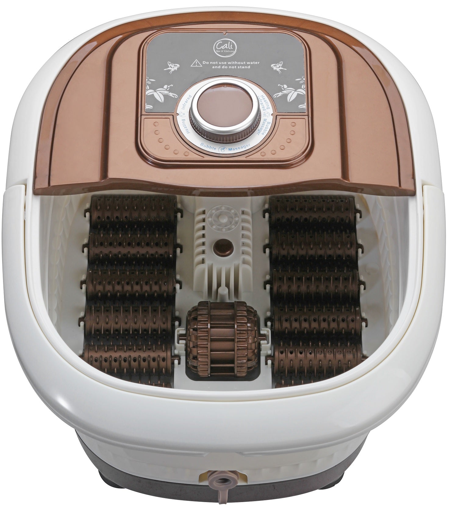 Cadita pedichiura digitala cu infrarosu, hidromasaj, vibromasaj si incalzire - JY858 MARO