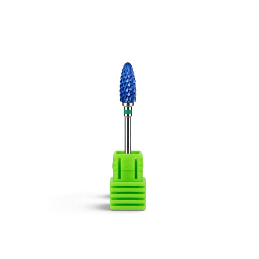 Capat freza carbura tungsten conic albastru bit abrazivitate dura.