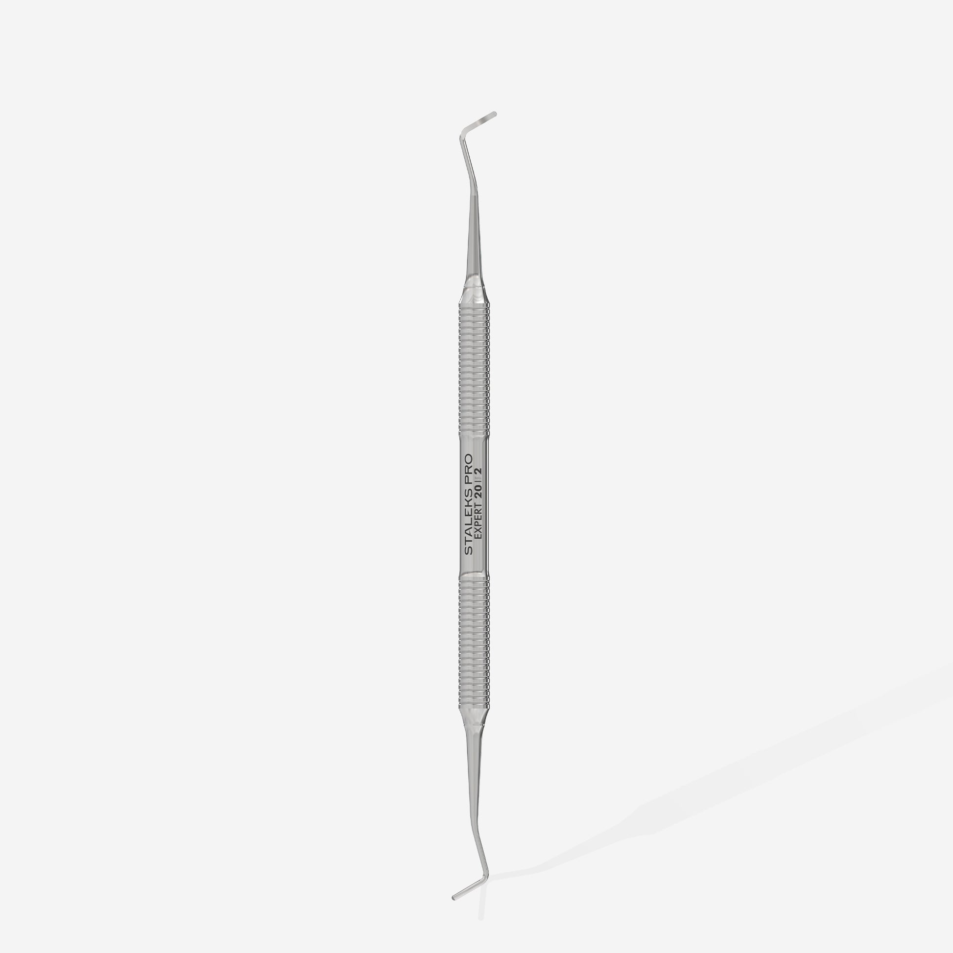 Chiureta dubla pentru pedichiura Staleks Expert 20 Type 2 PE-20/2 otel inoxidabil