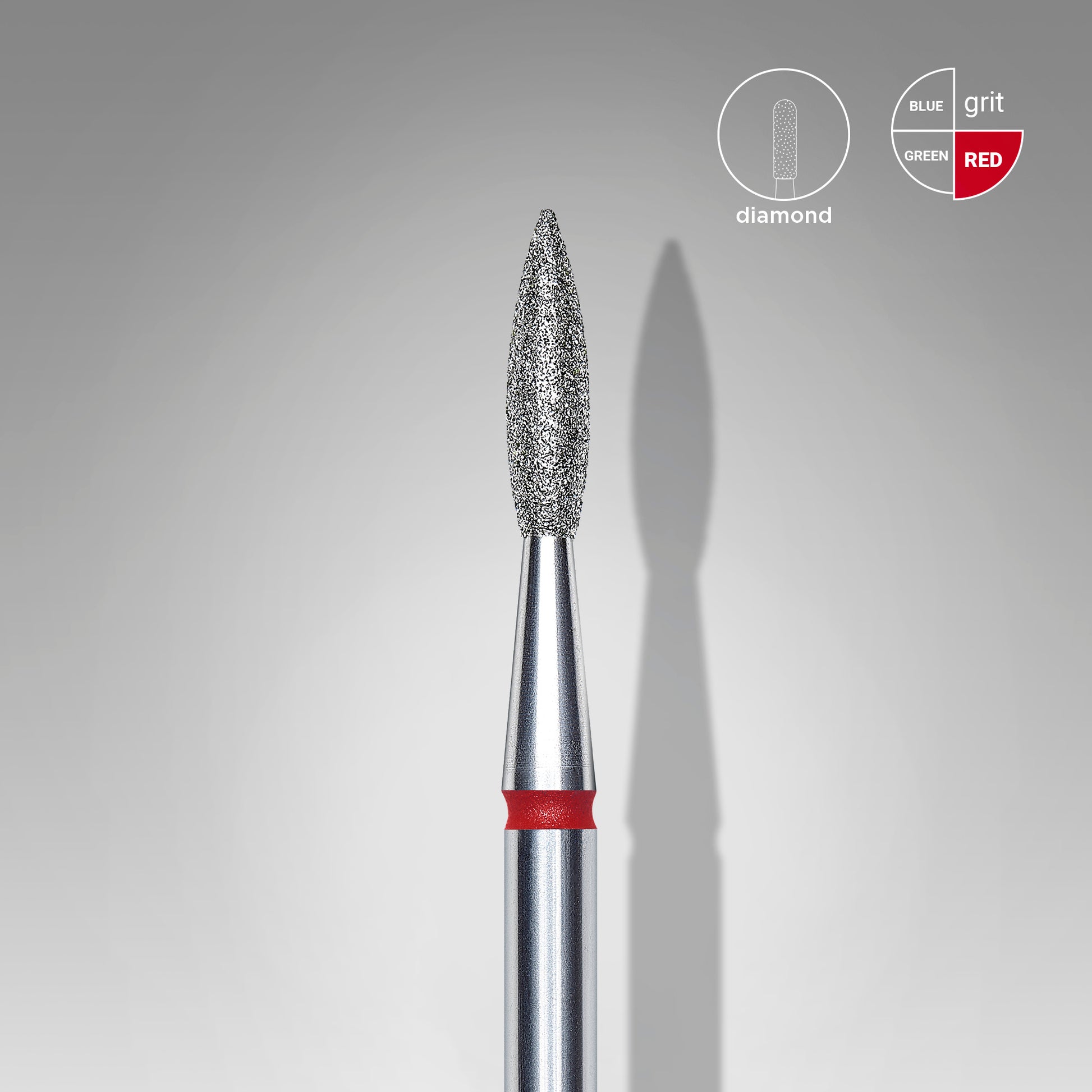 detaliu-bit-diamantat-flacara-ascutita-staleks-expert-abraziune-fina-rosie-2-1mm-cosmeticos2