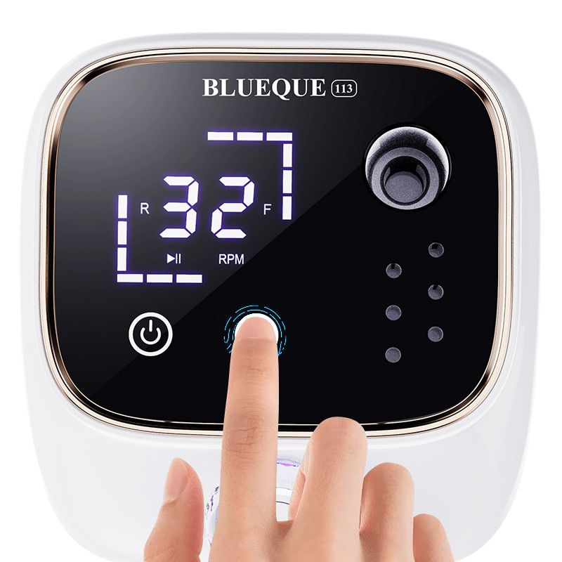 Display LCD si control digital al vitezei pentru freza profesionala BQ-113