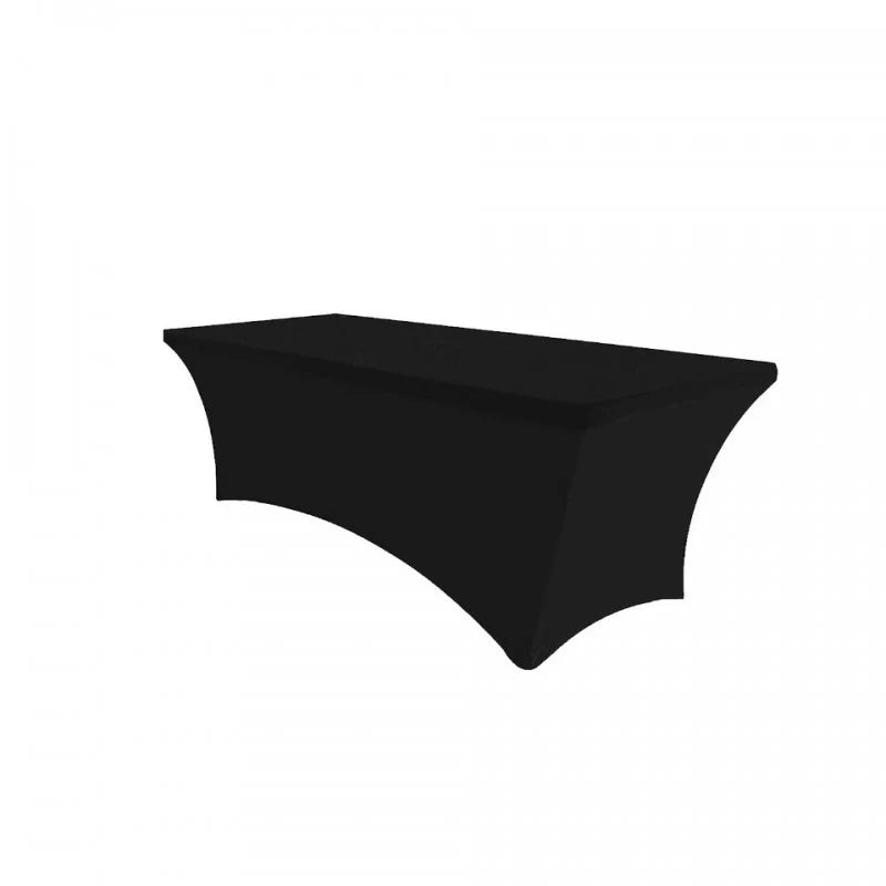 Husa elastica neagra de protectie pentru pat de cosmetica, masaj si extensii de gene.