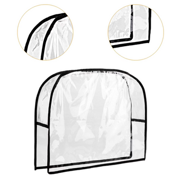 Protectie spatar scaun / Husa Transparenta PVC pentru Spatar Scaun Coafor / Barber – Semicerc 50 cm