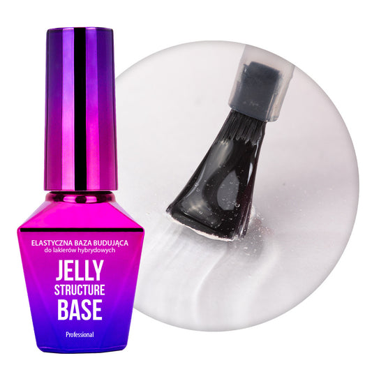 JELLY STRUCTURE BASE Molly Lac 10 ml, Baza Rubber