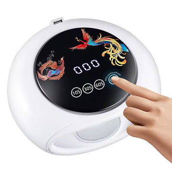 Panou de control digital si comenzi tactile pentru lampa UV LED BLUEQUE V15