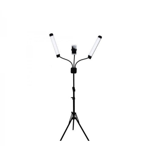 Lampa LED profesionala cu 2 brate, lumina rece/calda