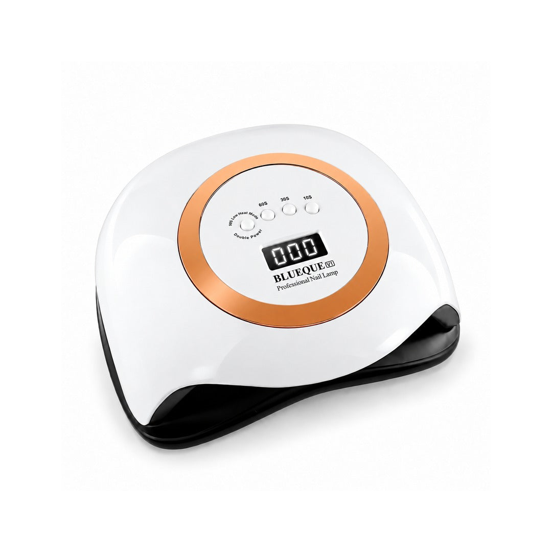 Lampă UV LED pentru unghii BQ V1, 168W, cu afișaj digital, pentru polimerizarea gelului și a ojei semipermanente.