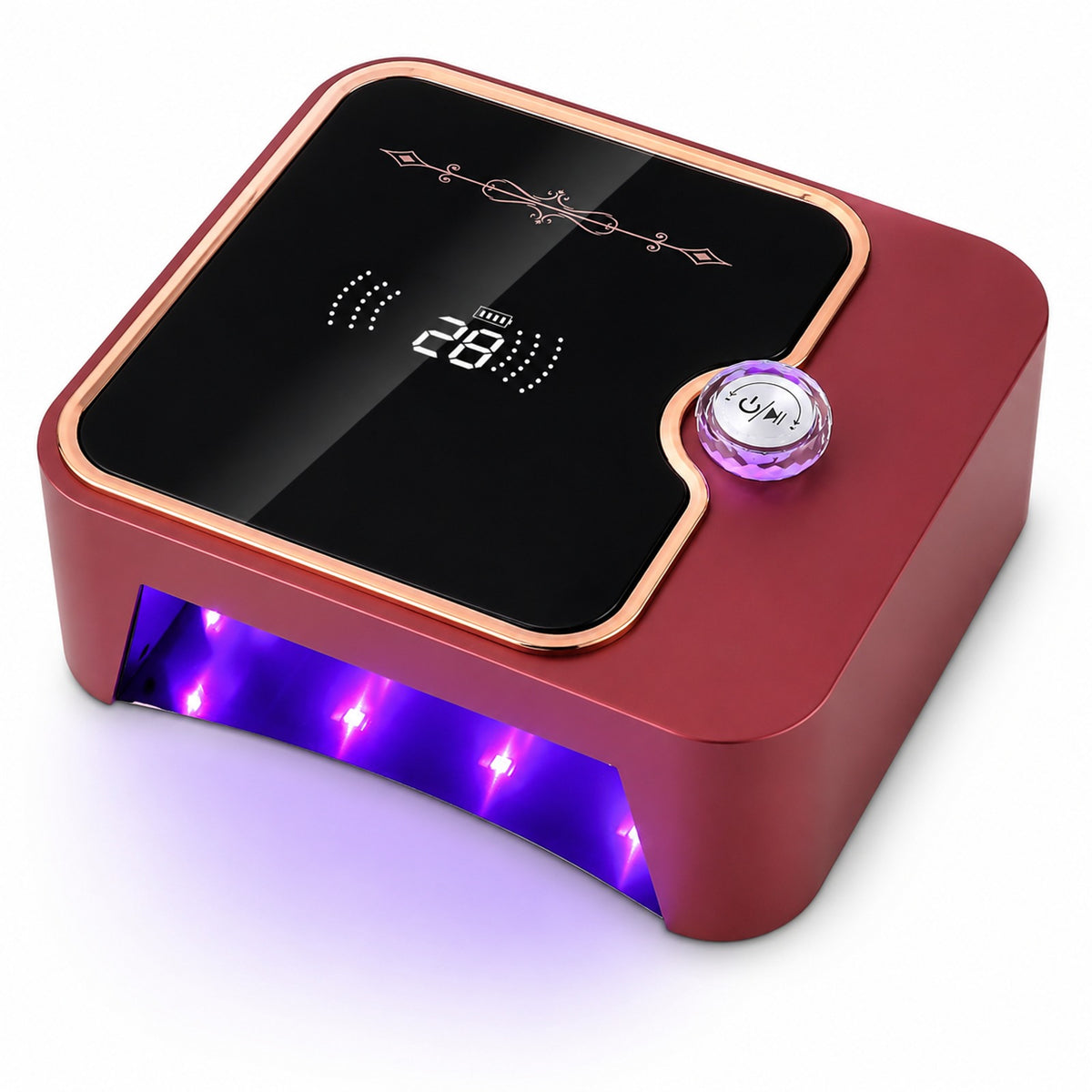 Lampă UV LED profesională L12 cu acumulator integrat