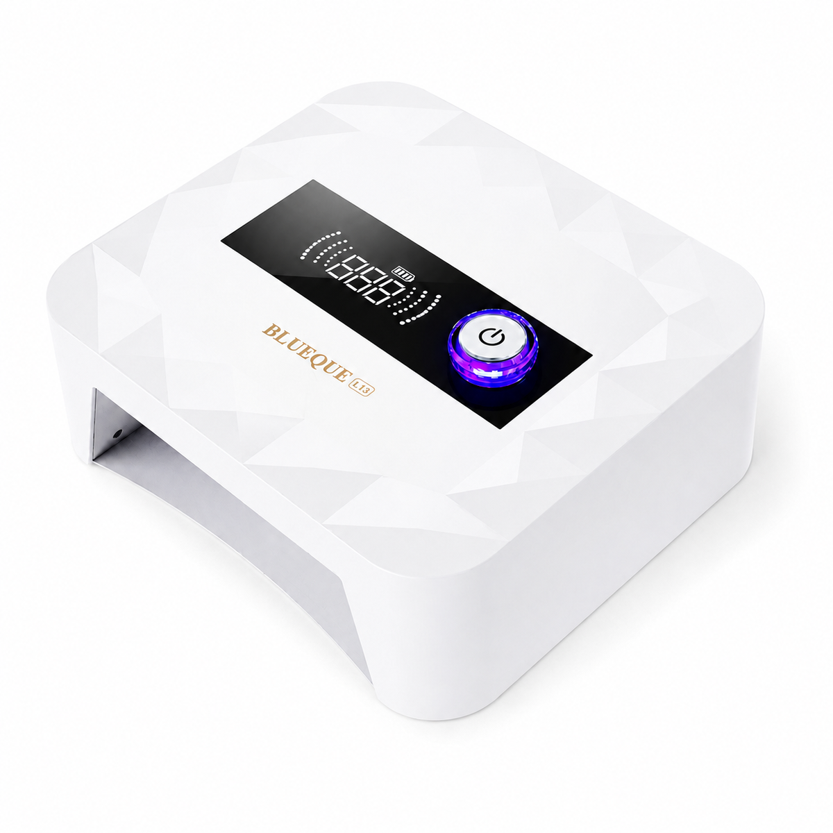 Lampă UV LED profesională L13 albă, reîncărcabilă și wireless