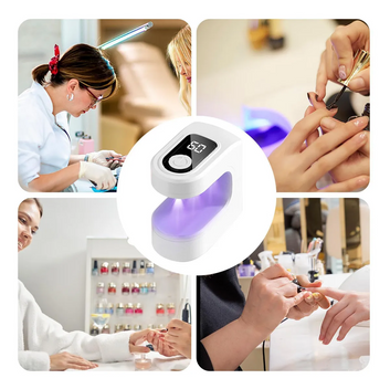 Lampa UV LED nail art portabila – uscare rapida gel si unghii perfecte