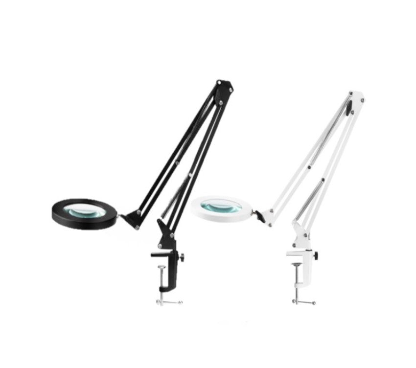 Lampa cosmetica cu lupa | LED GLOW | Lumina 3 culori