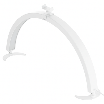 Lampa semiluna de masa led, pliabila, 36W, alba