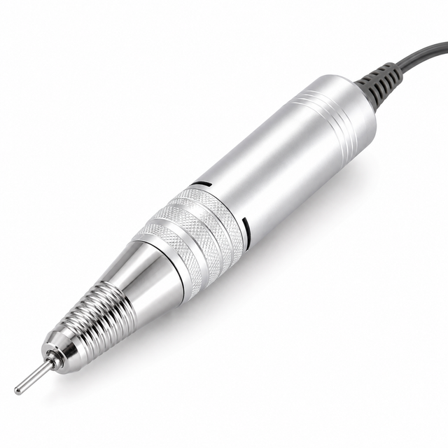Mandrina Profesionala Freza Unghii 35.000 RPM, Conector 5 Pini – Silver