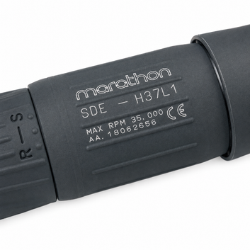 Inscripție și model Marathon SDE-H37L1, maximum 35.000 RPM