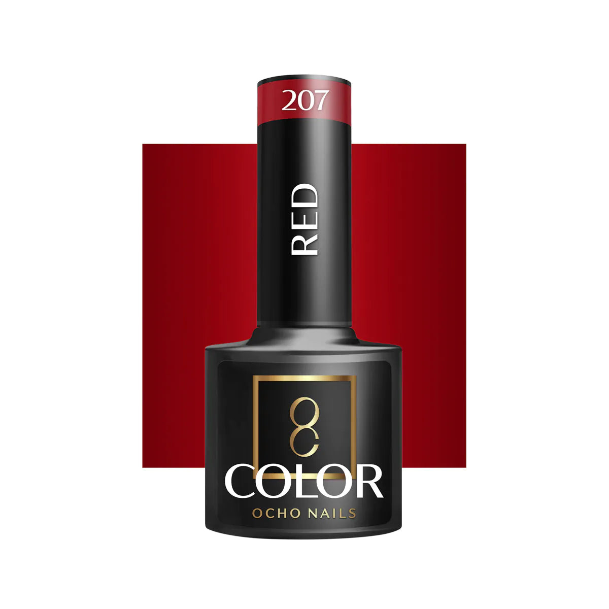 Ojă Ocho Nails hibridă | Rosu - nuanța 207 - 5g