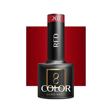 Ojă Ocho Nails hibridă | Rosu - nuanța 207 - 5g