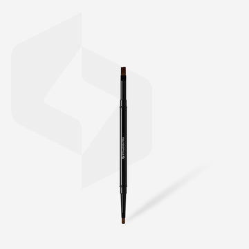 Pensula gel dubla STALEKS EXPERT NBE-04/08 doua capete 7mm si 10mm fire sintetice
