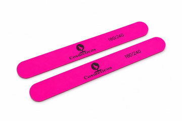 Pila unghii Cosmeticos | Dreapta | Roz – Granulatie 180/240