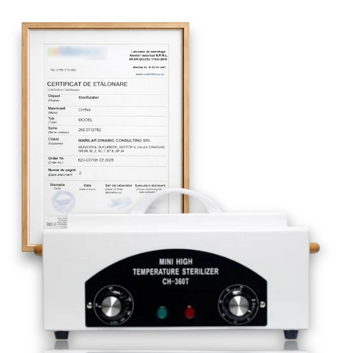 Pupinel Profesional, sterilizator cu aer cald 220 grade CH-360T – CALIBRAT