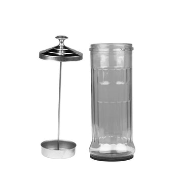 Recipient din sticlă pentru dezinfectarea instrumentelor , 1500 ML