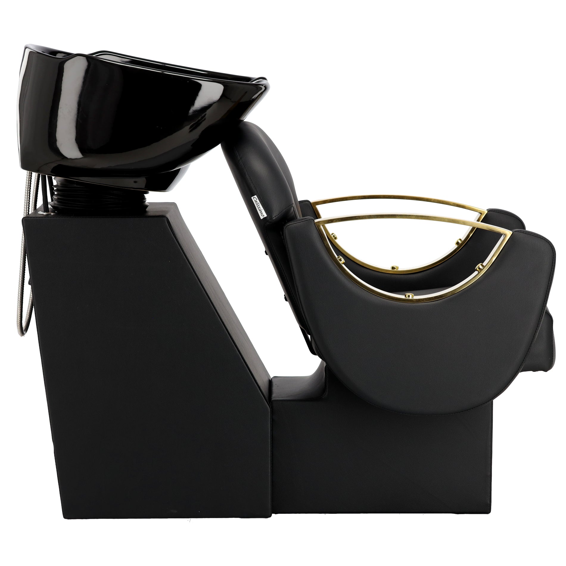 Scafă coafor Jayce cu bol ceramic reglabil și design ergonomic modern
