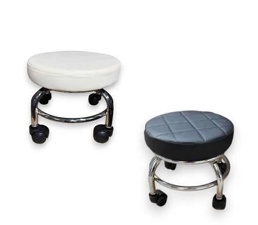 Scaun de Pedichiura pe role | Rotire 360, Dimensiuni 30x25x5 cm