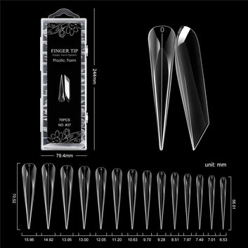 Tipsuri Reutilizabile Extreme Dual Forms #37 – Cat Claws & 3D Nails