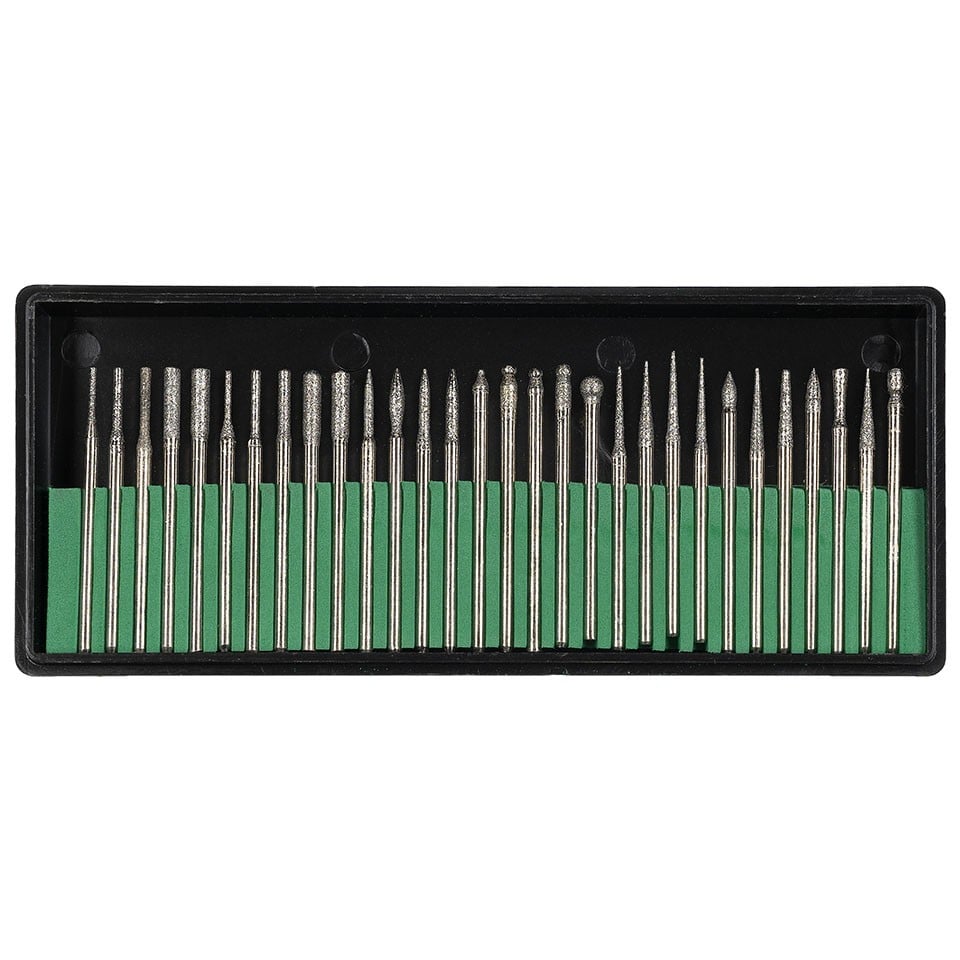 Set 30 capete pentru freza diamantate