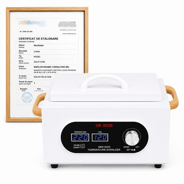 Sterilizator Pupinel Profesional Electronic cu Aer Cald SM-360B – CALIBRAT