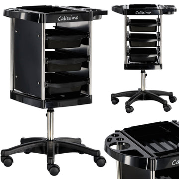 Ucenic organizator de salon X31-1 – carucior mobil cu sertare