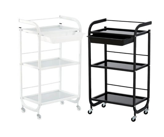 Ucenic metalic cu rafturi din sticla 3-PK-0030